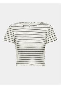 only - ONLY T-Shirt Anits 15253651 Écru Regular Fit. Materiał: bawełna #5