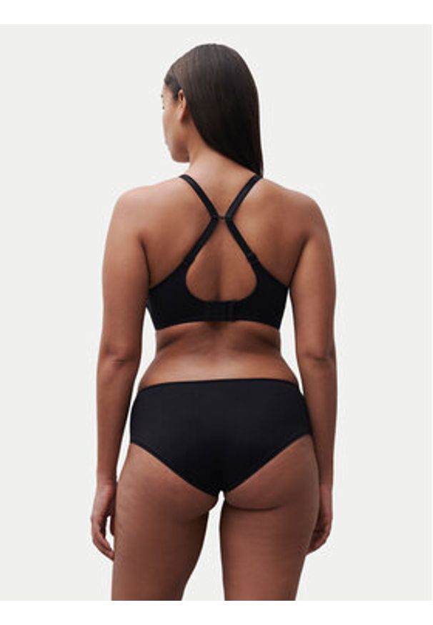Chantelle Figi klasyczne Norah Chic C16M40 Czarny. Kolor: czarny. Materiał: syntetyk