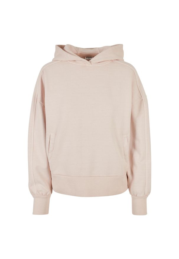 Damska bluza z kapturem Urban Classics Heavy Terry Garment Dye. Typ kołnierza: kaptur. Kolor: różowy
