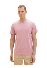 Tom Tailor T-Shirt 1035552 Różowy Regular Fit. Kolor: różowy. Materiał: bawełna