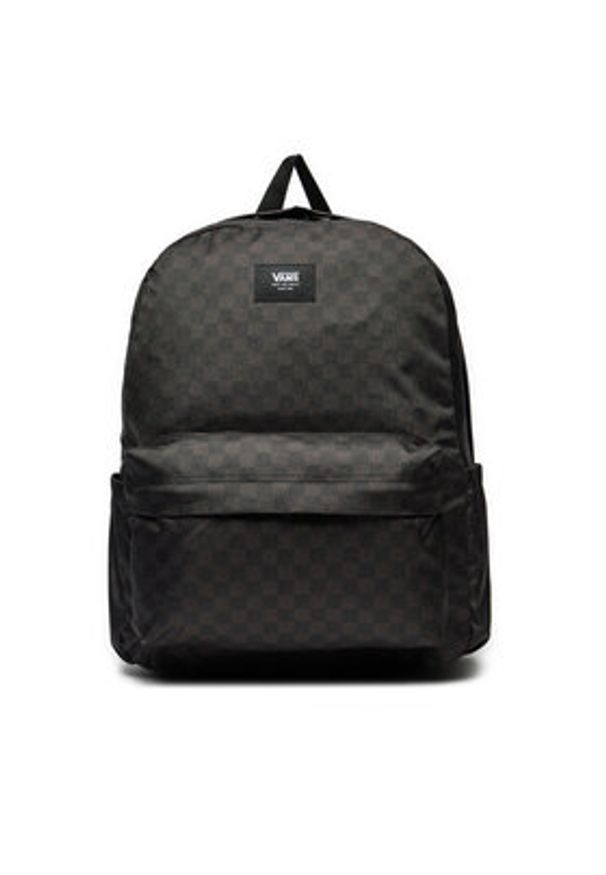 Vans Plecak Old Skool Check Backpack VN000H4XBA51 Czarny. Kolor: czarny. Materiał: materiał