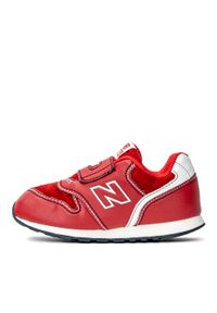 Buty sportowe dziecięce New Balance IZ996 (IZ996BA). Kolor: czerwony. Materiał: zamsz, syntetyk. Szerokość cholewki: normalna. Model: New Balance 996 #2