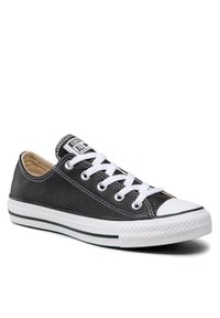 Converse Trampki CT Ox 132174C Czarny. Kolor: czarny. Materiał: skóra