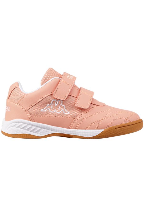 Buty halowe dla dzieci Kappa Kickoff K. Kolor: wielokolorowy, żółty, pomarańczowy. Sport: turystyka piesza