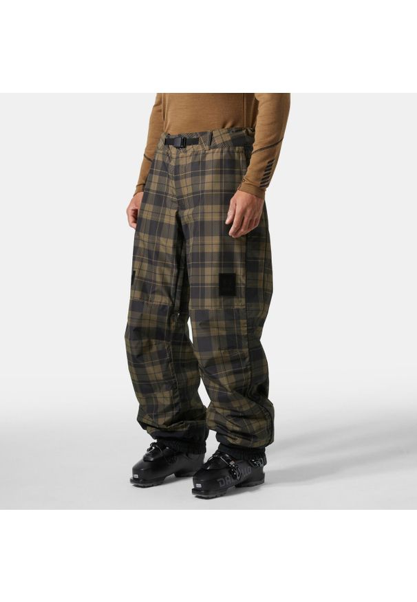 Spodnie narciarskie Helly Hansen ULLR D 2.0. Kolor: brązowy. Sezon: zima. Sport: narciarstwo