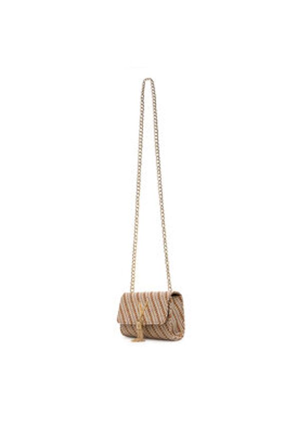 VALENTINO - Valentino Torebka Divina Summer VBS9XI03S Brązowy. Kolor: brązowy. Materiał: skórzane