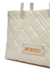 Love Moschino - LOVE MOSCHINO Torebka JC4373PP0LLA0110 Beżowy. Kolor: beżowy. Materiał: skórzane #4