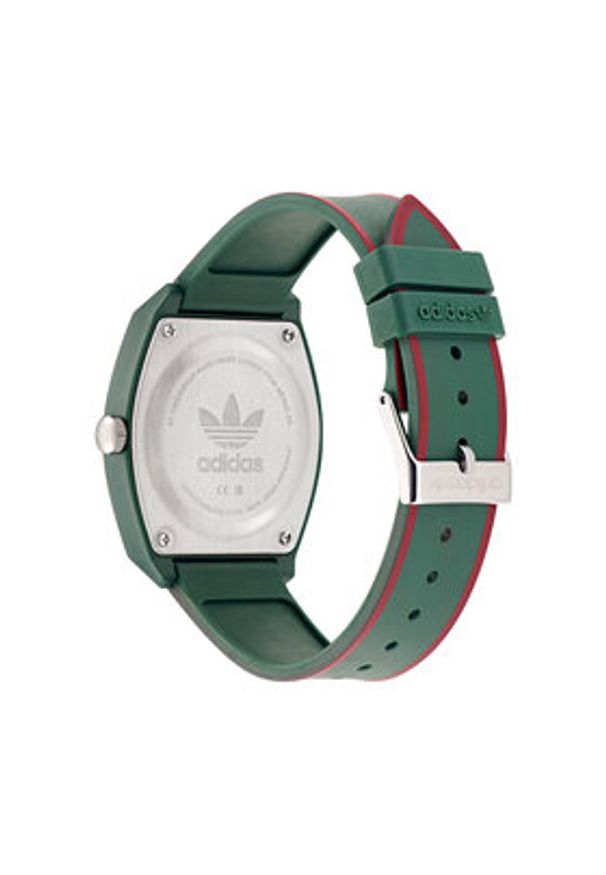 adidas Originals Zegarek Project Two Grfx AOST24073 Zielony. Kolor: zielony