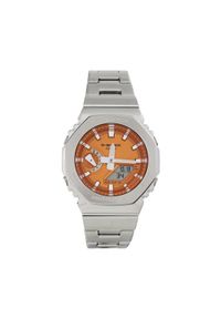 G-Shock Zegarek G-Steel GM-2110D-4AER Srebrny. Kolor: srebrny