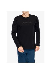 Longsleeve męski Vaude Logo LS T-Shirt. Kolor: czarny. Długość rękawa: długi rękaw