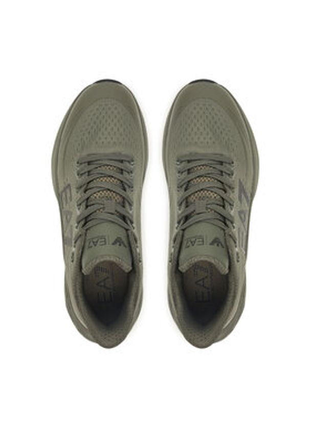 EA7 Emporio Armani Sneakersy X8X245 XK442 M7059 Khaki. Kolor: brązowy. Materiał: materiał