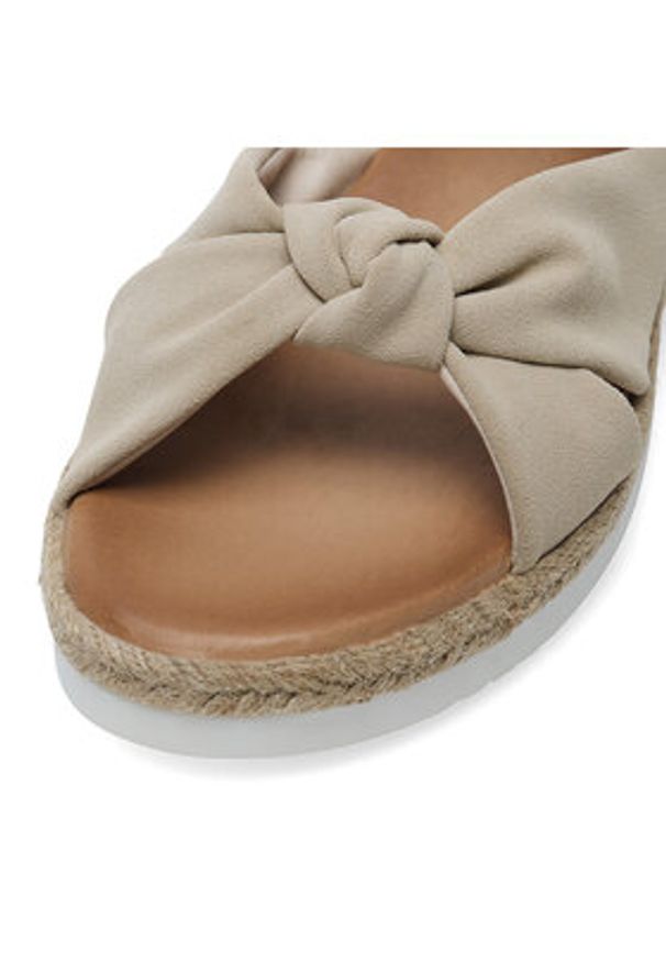 Clara Barson Espadryle ALIA WS2189-30 Beżowy. Kolor: beżowy. Materiał: syntetyk