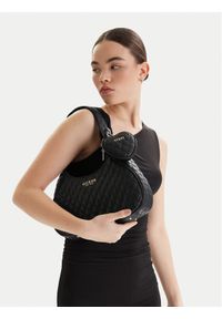 Guess Torebka Atabey HWQG98 94010 Czarny. Kolor: czarny. Materiał: skórzane #1