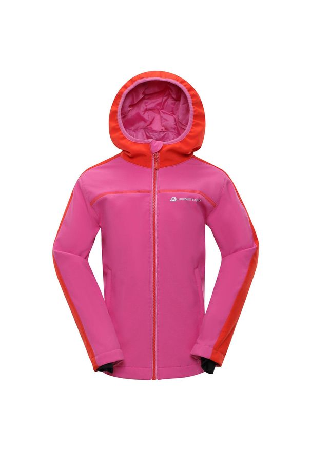 ALPINE PRO - Kurtka dziecięca Alpine Pro Nootko 2 - Wodoodporna i Ciepła 164-170. Kolor: zielony. Materiał: poliester, elastan. Styl: sportowy