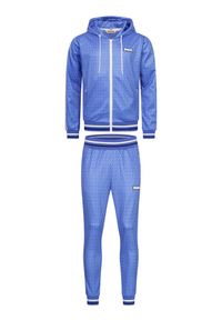 Dres z kapturem Lonsdale Chain Track. Kolor: niebieski. Materiał: dresówka #2