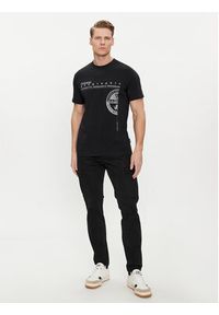 Napapijri T-Shirt S-Manta NP0A4HQH Czarny Regular Fit. Kolor: czarny. Materiał: bawełna
