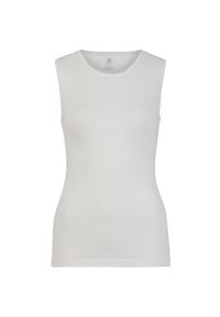 Koszulka termoaktywna damska Odlo Performance Light Eco BL Top Crew Neck Singlet. Kolor: biały