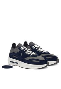 Polo Ralph Lauren Sneakersy Boerum 809P07534006 Granatowy. Kolor: niebieski. Materiał: skóra, zamsz #2