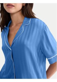 Triumph Koszulka piżamowa Boyfriend 10227193 Niebieski Regular Fit. Kolor: niebieski. Materiał: wiskoza #4