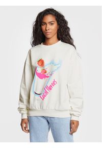 Local Heroes Bluza Strawberry Milk Shake AW22S0016 Écru Oversize. Materiał: bawełna