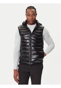 BOSS Bezrękawnik Hypelite 50541303 Czarny Regular Fit. Kolor: czarny. Materiał: syntetyk. Długość rękawa: bez rękawów