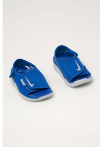 Nike Kids - Sandały dziecięce Sunray Adjust 5 V2. Zapięcie: rzepy. Kolor: niebieski. Materiał: syntetyk, materiał. Wzór: gładki #3