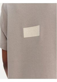 G-Star RAW - G-Star Raw T-Shirt D28730-D976 Beżowy Regular Fit. Kolor: beżowy. Materiał: bawełna #5