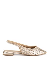 Baleriny Sergio Bardi. Kolor: złoty #1