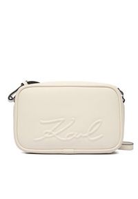 Karl Lagerfeld - KARL LAGERFELD Torebka B1W30069 Biały. Kolor: biały. Materiał: skórzane #4