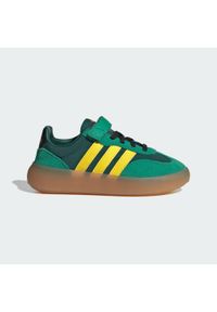 Adidas - Buty dla dzieci Barreda Decode. Okazja: na uczelnię. Zapięcie: pasek. Kolor: zielony, wielokolorowy, żółty. Sport: joga i pilates