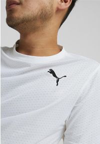 Puma - Męska koszulka treningowa Favourite Blaster PUMA White. Kolor: biały. Długość rękawa: krótki rękaw. Długość: krótkie