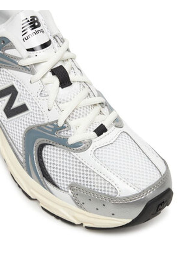 New Balance Sneakersy U530ESA M Srebrny. Kolor: srebrny. Materiał: skóra