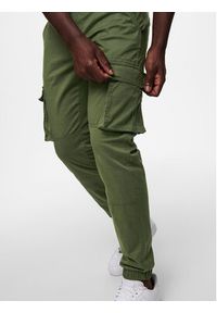 Only & Sons Spodnie materiałowe 22016687 Zielony Tapered Fit. Kolor: zielony. Materiał: bawełna