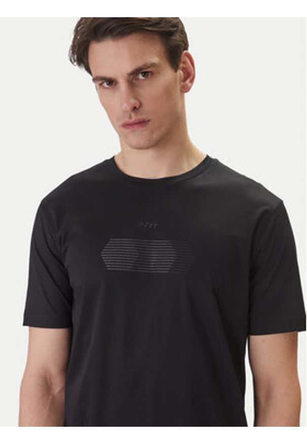 BOSS T-Shirt TS_Unity 50554557 Czarny Regular Fit. Kolor: czarny. Materiał: bawełna