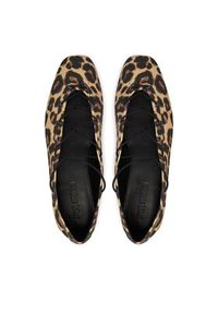 Steve Madden Baleriny Pointe 11005032 Brązowy. Kolor: brązowy. Materiał: materiał #5