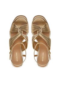 MICHAEL Michael Kors Sandały Alessia 40S5ASHS1M Złoty. Kolor: złoty. Materiał: skóra #5