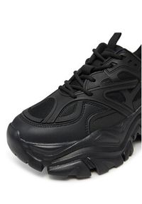 DeeZee Sneakersy AM25238 Czarny. Kolor: czarny. Materiał: skóra #7