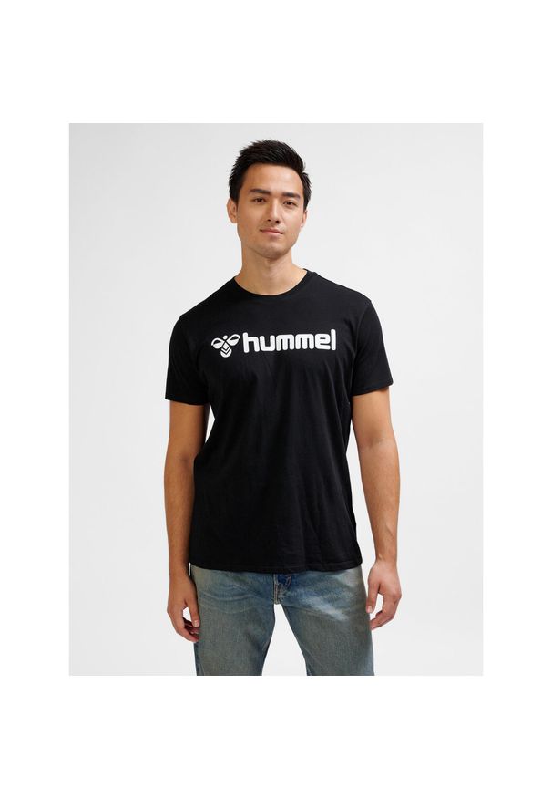 Koszulka Hummel Go 2.0 Logo. Kolor: czarny. Sport: piłka nożna