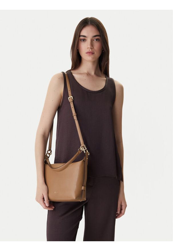 Furla Torebka Tonie Mini WE00877 A.0023 CN 4489S Brązowy. Kolor: brązowy. Materiał: skórzane