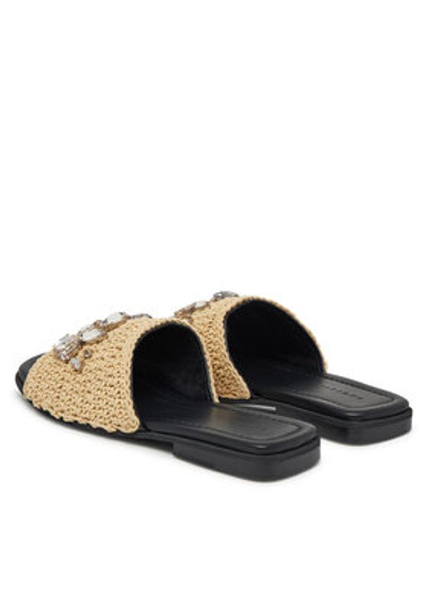 Inuikii Klapki Woven Strap Stones 70104-367 705 Beżowy. Kolor: beżowy. Materiał: materiał