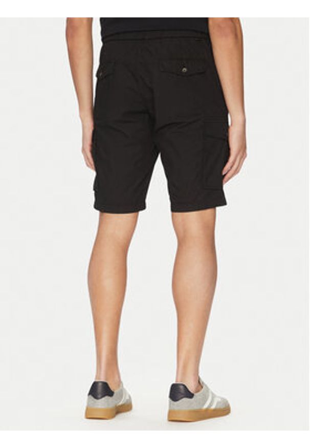 PAUL & SHARK - Paul&Shark Szorty materiałowe 25414025 Czarny Regular Fit. Kolor: czarny. Materiał: bawełna