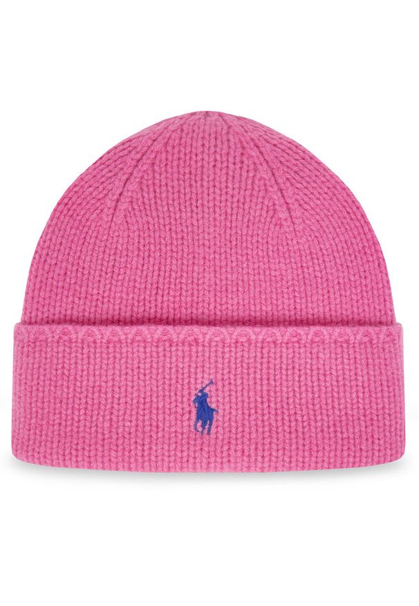 Czapka Polo Ralph Lauren. Kolor: różowy