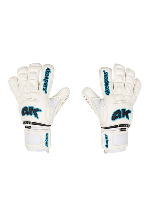 4KEEPERS - Rękawice bramkarskie 4Keepers Champ AQ Contact VI. Kolor: biały