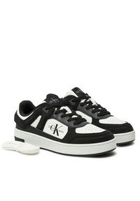 Calvin Klein Jeans Sneakersy Basket Cupsole Low Ml Mix YW0YW01579 Czarny. Kolor: czarny. Materiał: skóra #7