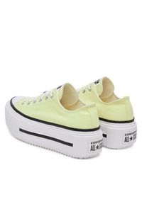 Converse Trampki Chuck Taylor All Star Lift Double Stack Platform A16283C Żółty. Kolor: żółty. Materiał: materiał. Obcas: na platformie