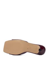 DeeZee Klapki CEO-TS6253-01 Bordowy. Kolor: czerwony. Materiał: materiał #8