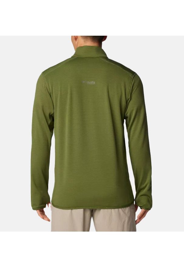 columbia - Columbia Bluza Triple Canyon Grid Fleece Fz 2072065352. Kolor: zielony