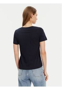 GANT - Gant T-Shirt Shield 4200750 Granatowy Regular Fit. Kolor: niebieski. Materiał: bawełna #4