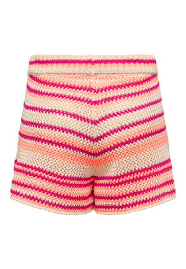 only - ONLY Szorty materiałowe Merida 15344405 Różowy Regular Fit. Kolor: różowy. Materiał: syntetyk