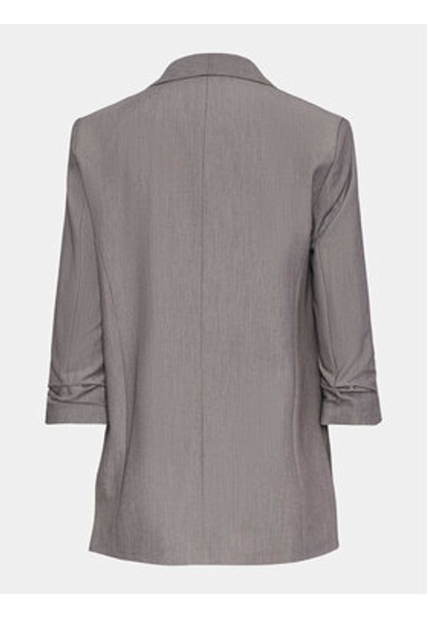 Pieces Marynarka Bosella 17090996 Szary Regular Fit. Kolor: szary. Materiał: syntetyk